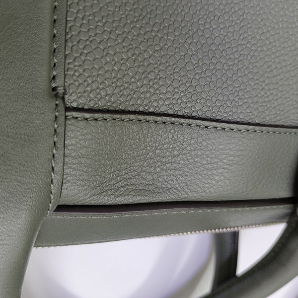 Calfskin Top Handle Bag Green