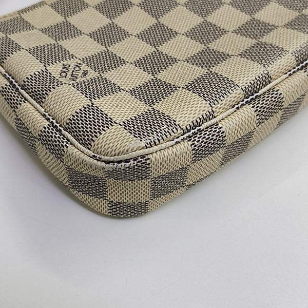 ACCESSOIRES GM Damier Azur Coated Canvas White