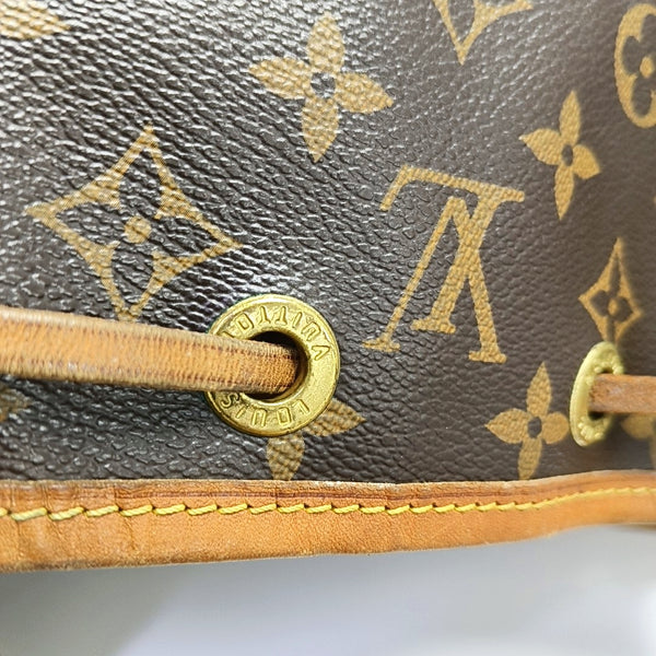 NÉONOÉ PM Monogram Coated Canvas Brown