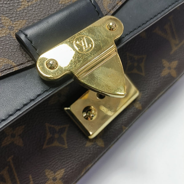 MARCEAU Monogram Coated Canvas Brown