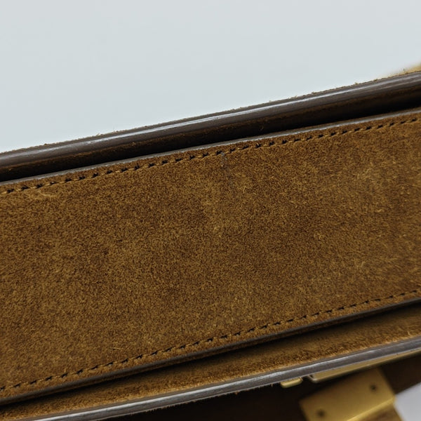 BELLECHASSE Medium Suede Brown