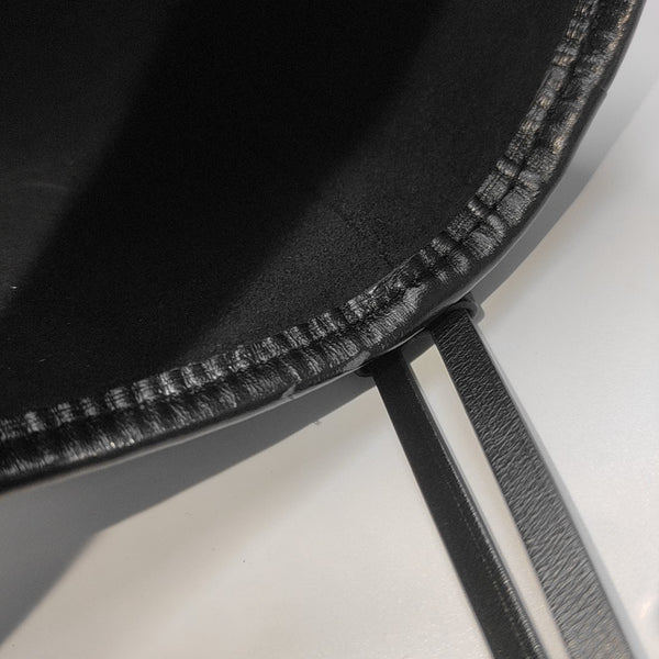 NEVERFULL MM Monogram Coated Canvas Black