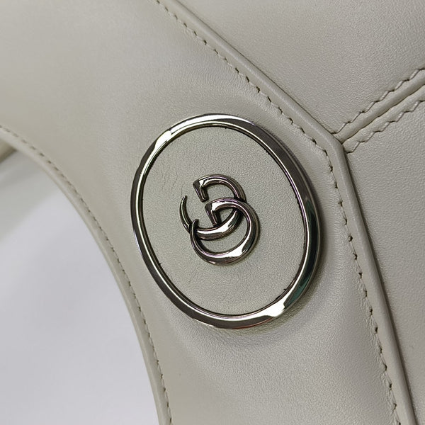 Calfskin Shoulder Bag White