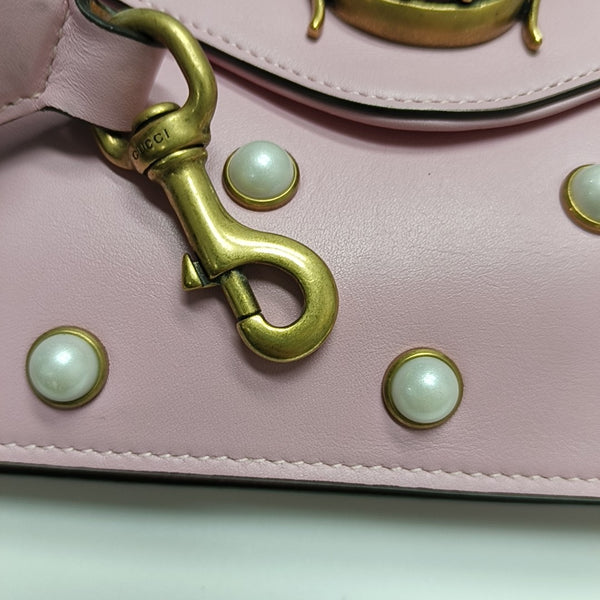 Queen Margaret Mini Calfskin Pink