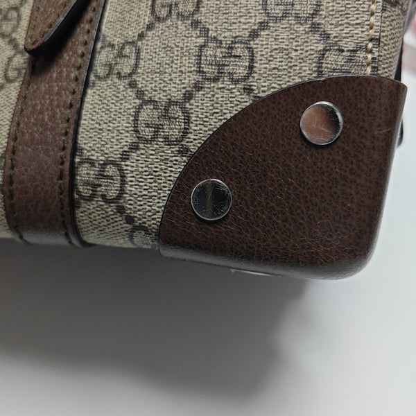 Monogram Coated Canvas Tote Bag Beige