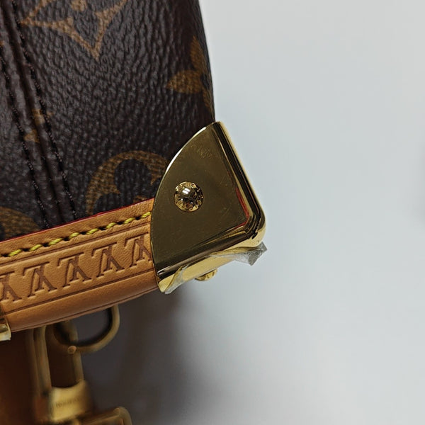 SIDE TRUNK PM Monogram Coated Canvas Brown