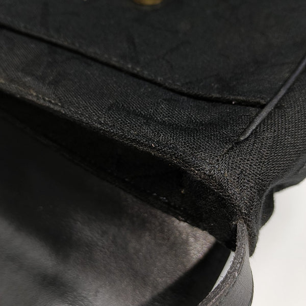 Canvas Shoulder Bag Black
