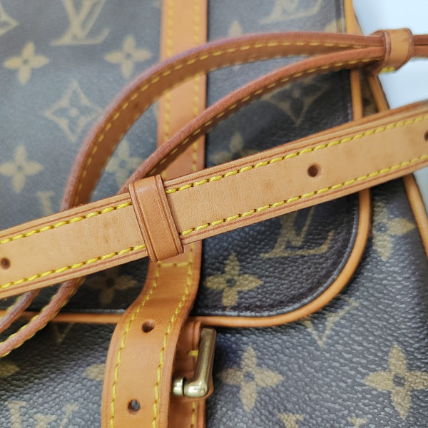 MARELLE SAC À DOS Monogram Coated Canvas Brown