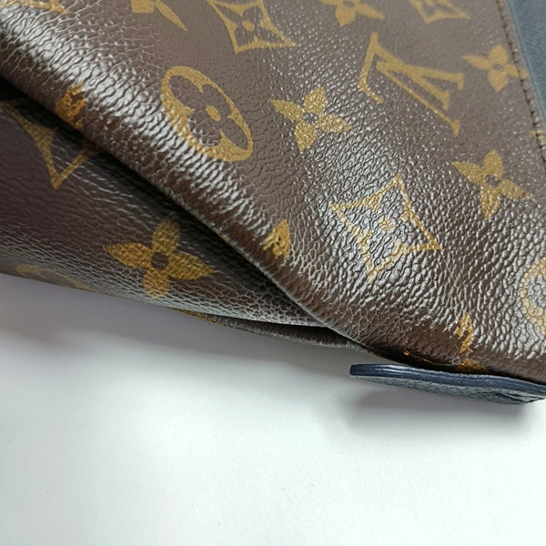 Authenticated pre-owned PALLAS Monogram Coated Canvas Brown - Clutch at Looply