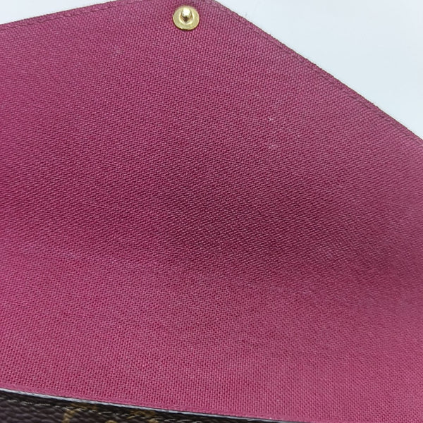 FÉLICIE Monogram Coated Canvas Brown