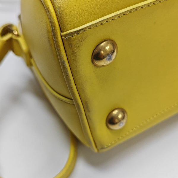 DUFFLE Calfskin Yellow