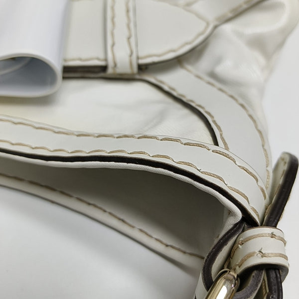 Queen Coated Canvas White