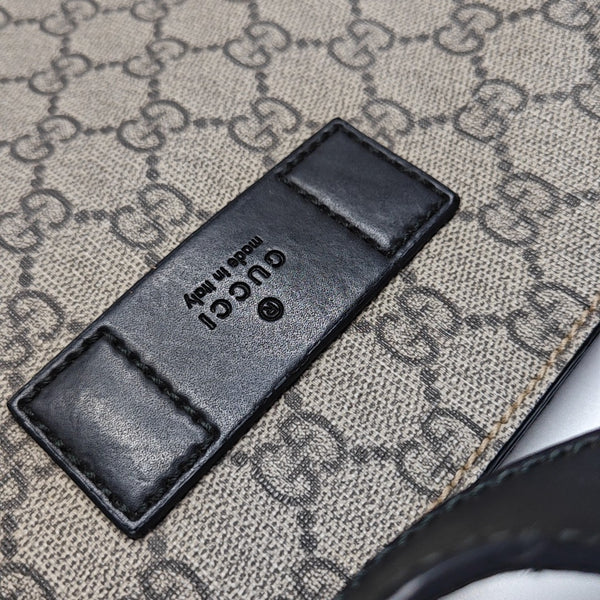 Monogram Coated Canvas Black
