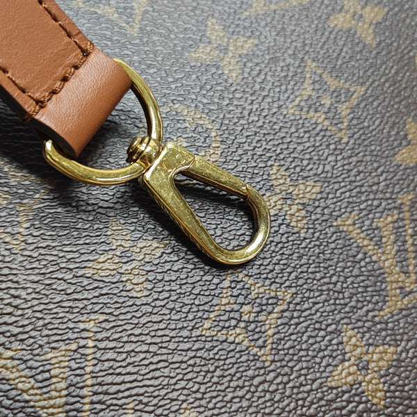DAUPHINE MM Monogram Coated Canvas Brown