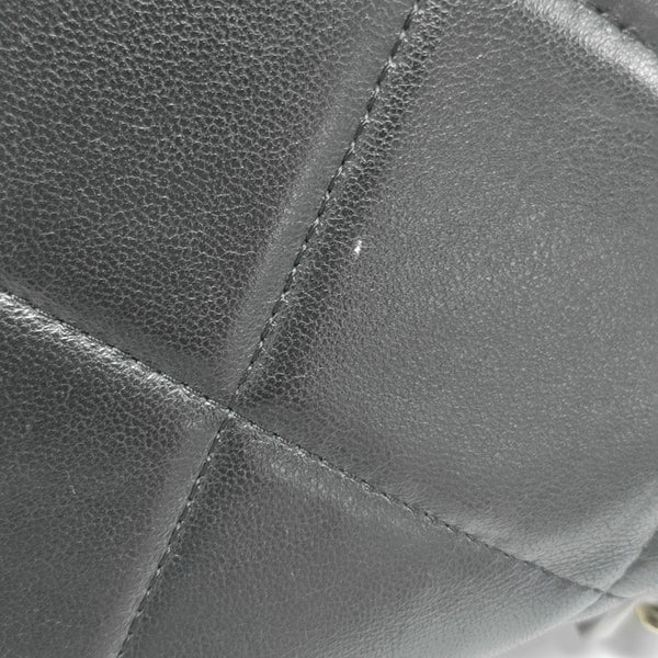 CHANEL 19 Quilted Lambskin Black