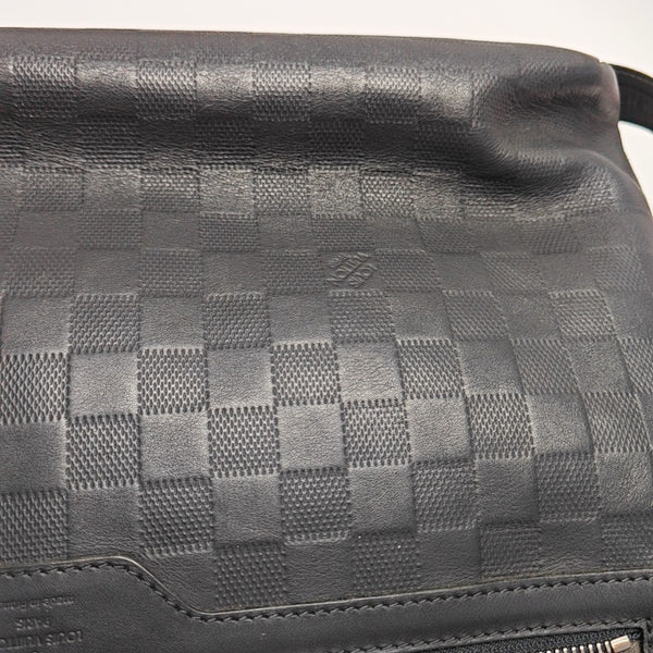 CALYPSO Damier Graphite Calfskin Black