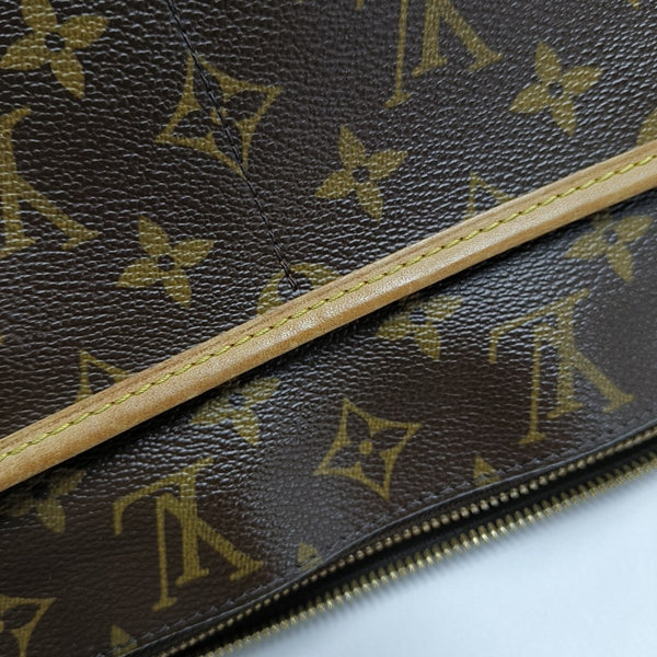 POPINCOURT Monogram Coated Canvas Brown