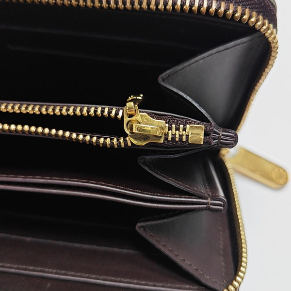 ZIPPY Patent Leather Red Wallet