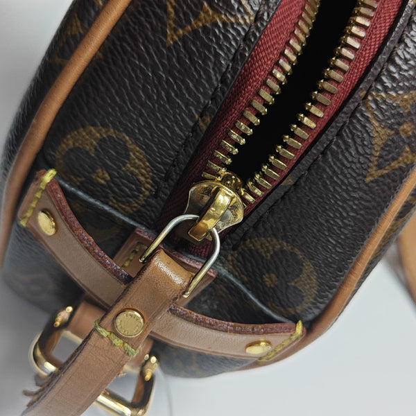 BOITE CHAPEAU PM Monogram Coated Canvas Brown