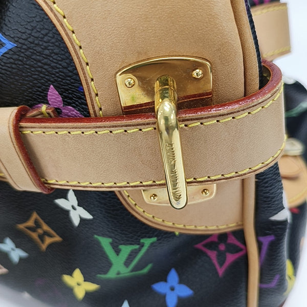LV × TM CLAUDIA Monogram Coated Canvas Black