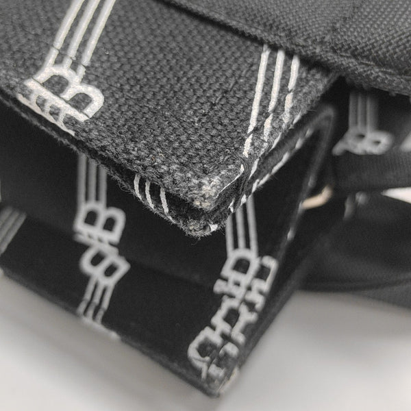 Canvas Shoulder Bag Black