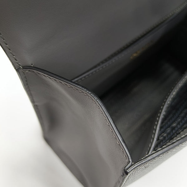 Monochrome Saffiano Calfskin Gray