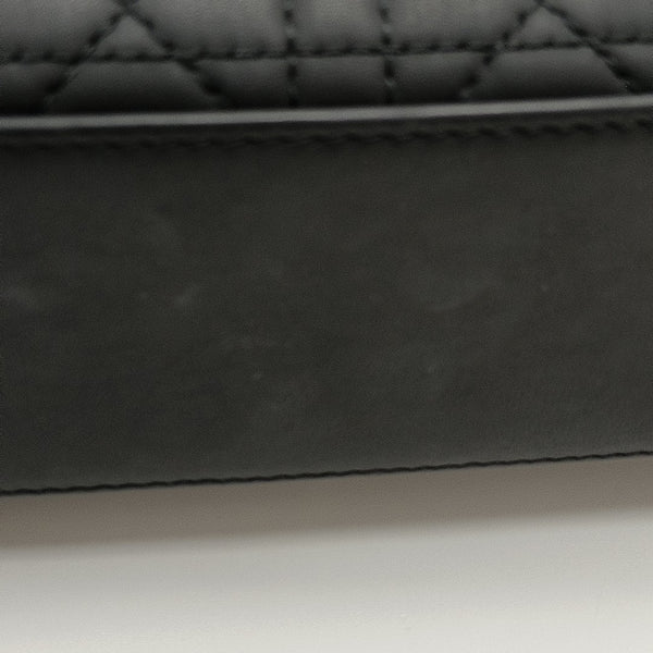 Lady Dior Small Cannage Calfskin Black