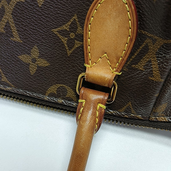 TURENNE Monogram Coated Canvas Brown