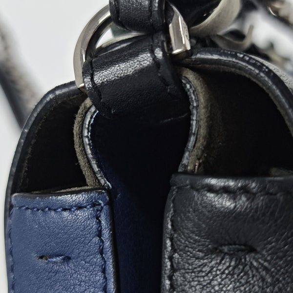 Calfskin Shoulder Bag Black