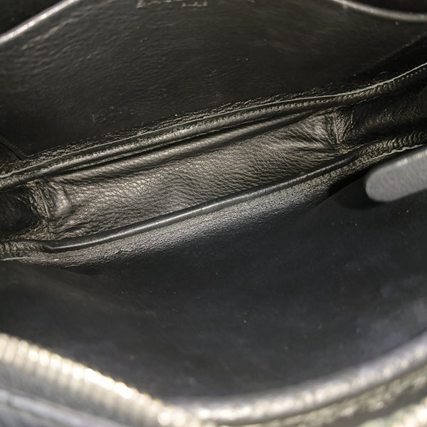 Calfskin Shoulder Bag Black