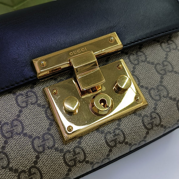 Padlock Small Monogram Coated Canvas Multicolor