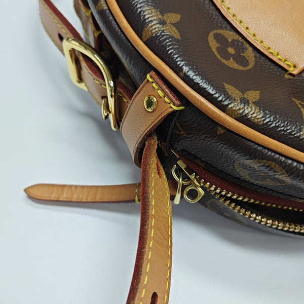 BOITE CHAPEAU MM Monogram Coated Canvas Brown