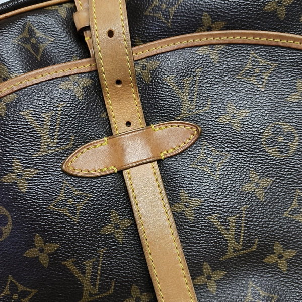 SAUMUR 30 Monogram Coated Canvas Brown