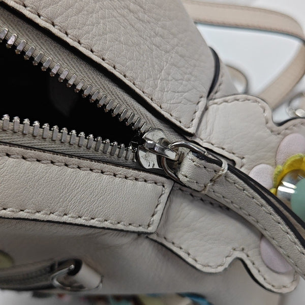 Calfskin Backpack White