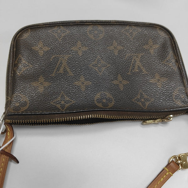 ACCESSOIRES MM Monogram Coated Canvas Brown