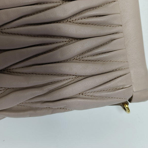 Matelassé Quilted Lambskin Pink