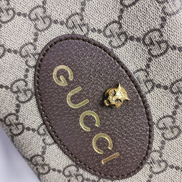 Neo Vintage Monogram Coated Canvas Beige
