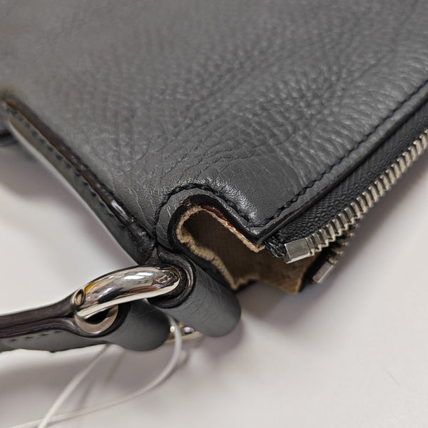 Calfskin Crossbody Bag Gray