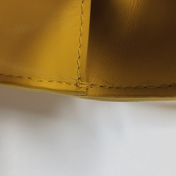 Hourglass XS Calfskin Yellow