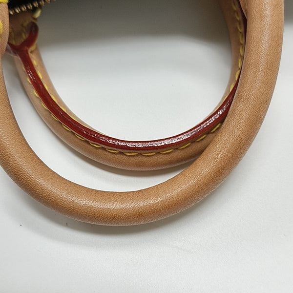 SPEEDY Nano Monogram Coated Canvas Brown
