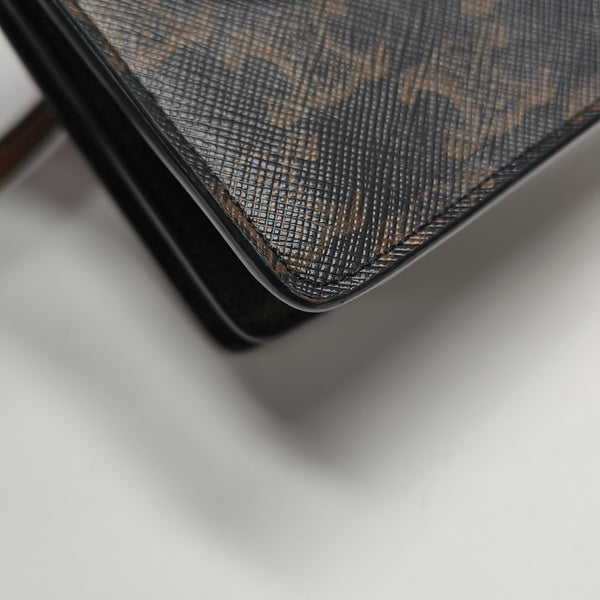 TRIOMPHE CANVAS Small Coated Canvas Brown