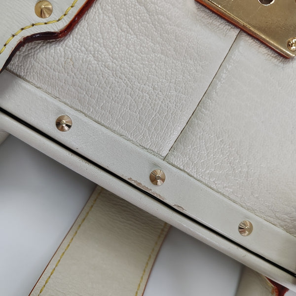 L'INGENIEUX PM Calfskin White