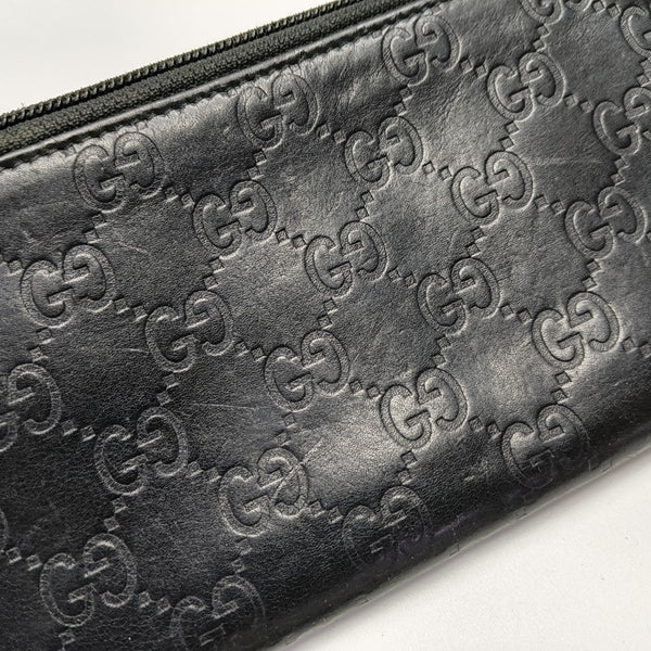 Monogram Calfskin Clutch Black