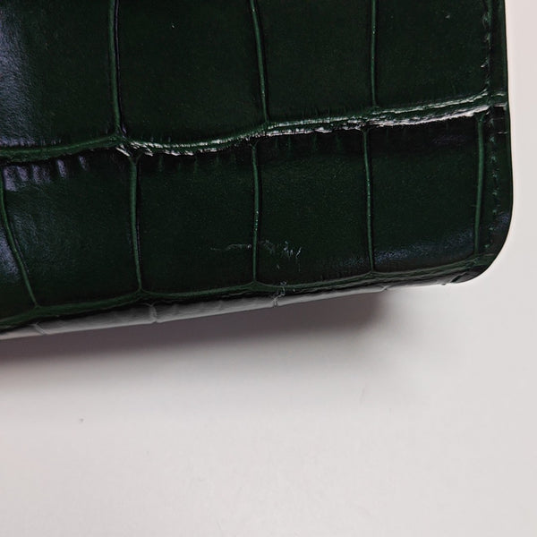 Cash Calfskin Green Wallet