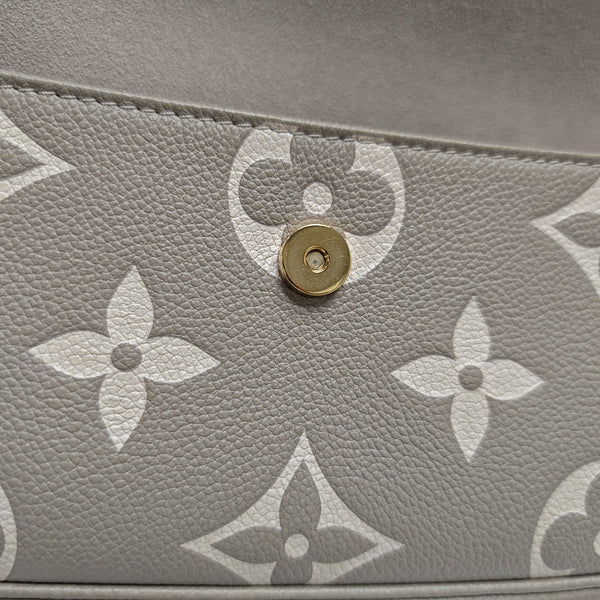 IVY Monogram Calfskin Gray
