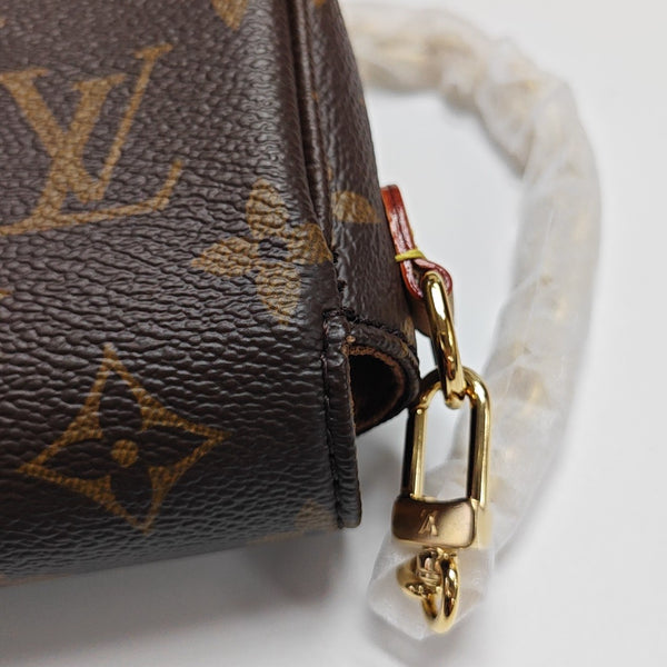 IVY Monogram Coated Canvas Brown