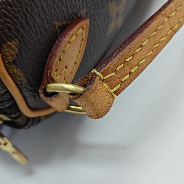 SPEEDY Nano Monogram Coated Canvas Brown