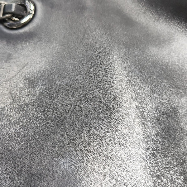 Leather Tote Bag Black