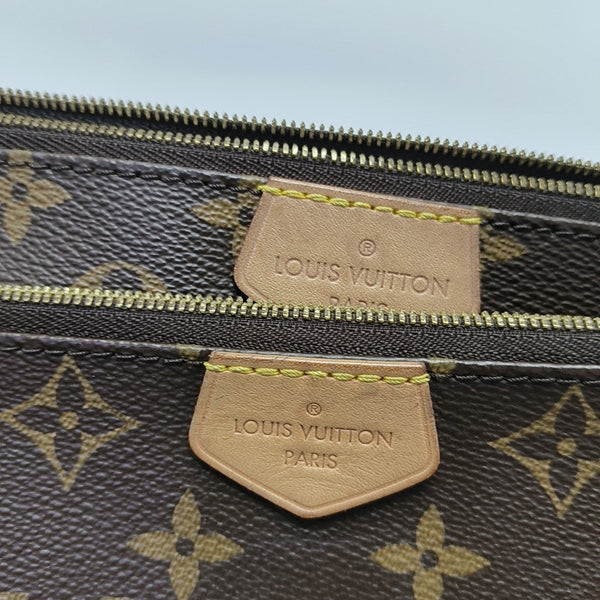 MULTI Monogram Coated Canvas Brown