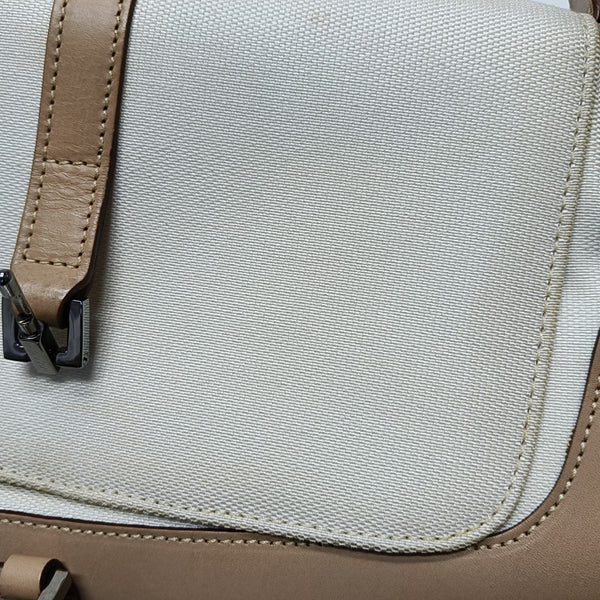 Monogram Canvas White